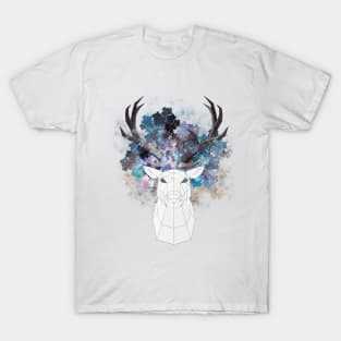 Low poly deer (art2) T-Shirt